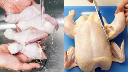 Hoe snijd je de hele kip het gemakkelijkst?