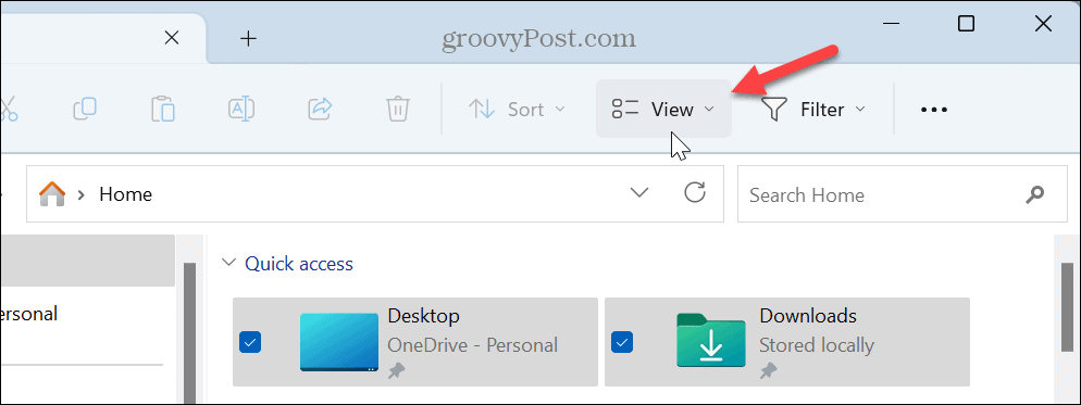 Schakel selectievakjes uit in Windows 11 