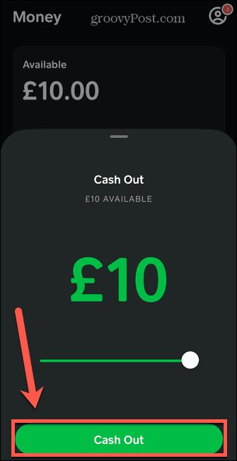 cash-app uitbetalen