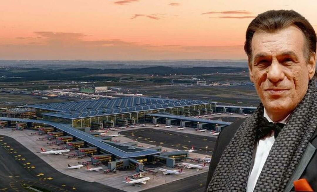 Wereldberoemde acteur Robert Davi bewonderde Istanbul Airport!