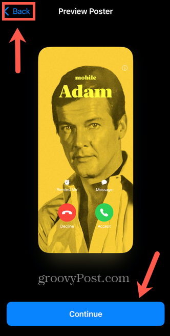 ios-contactposter ga door