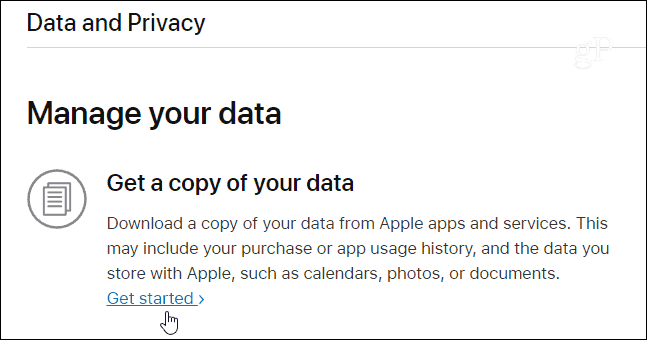 Koop een kopie van Apple Data