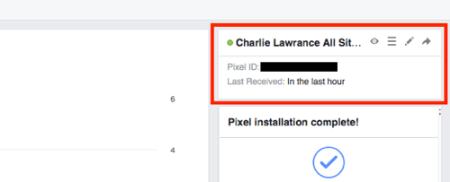 Zoek uw pixel-ID in uw Facebook-advertentiebeheer.