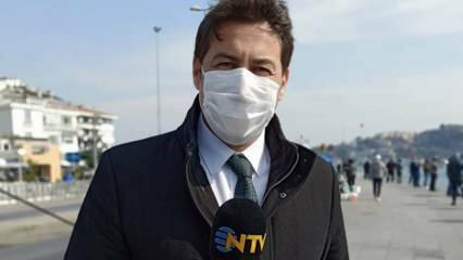 NTV-verslaggever Korhan Varol kondigde aan dat hij betrapt was op het choranavirus!