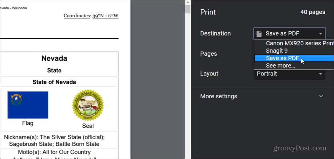 Hoe een webpagina als pdf op te slaan vanuit Google Chrome