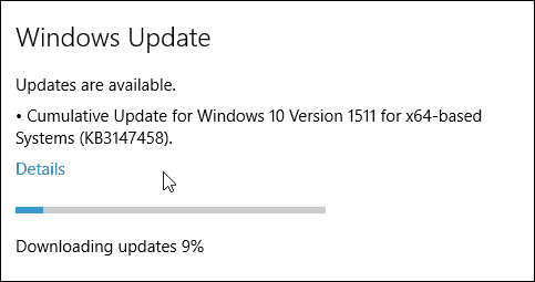Cumulatieve update voor Windows 10 KB3147458