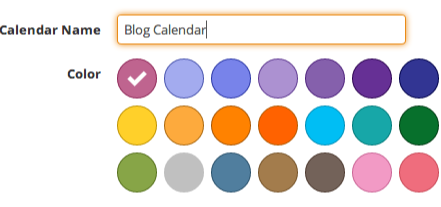 kleuropties voor kalenders in divvyhq