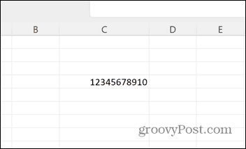 Excel standaardnotatie