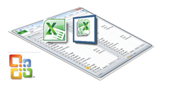 bekijk Excel-spreadsheets naast elkaar