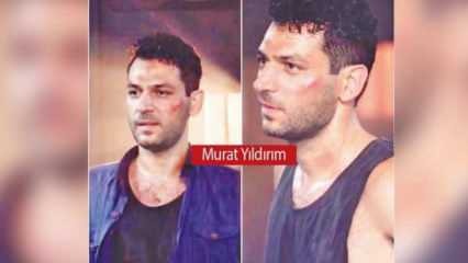 Het ongelukkige ongeluk van Murat Yıldırım bij de opnames van de Ramo-serie!