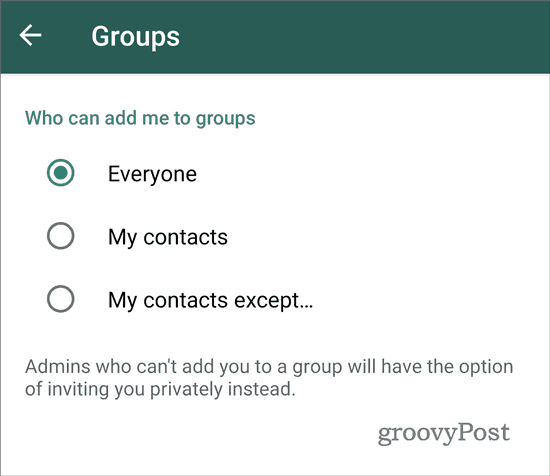 WhatsApp stopt met toevoegen aan groepen iedereen (2)