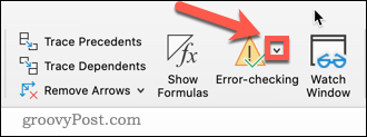 Foutcontrole in Excel