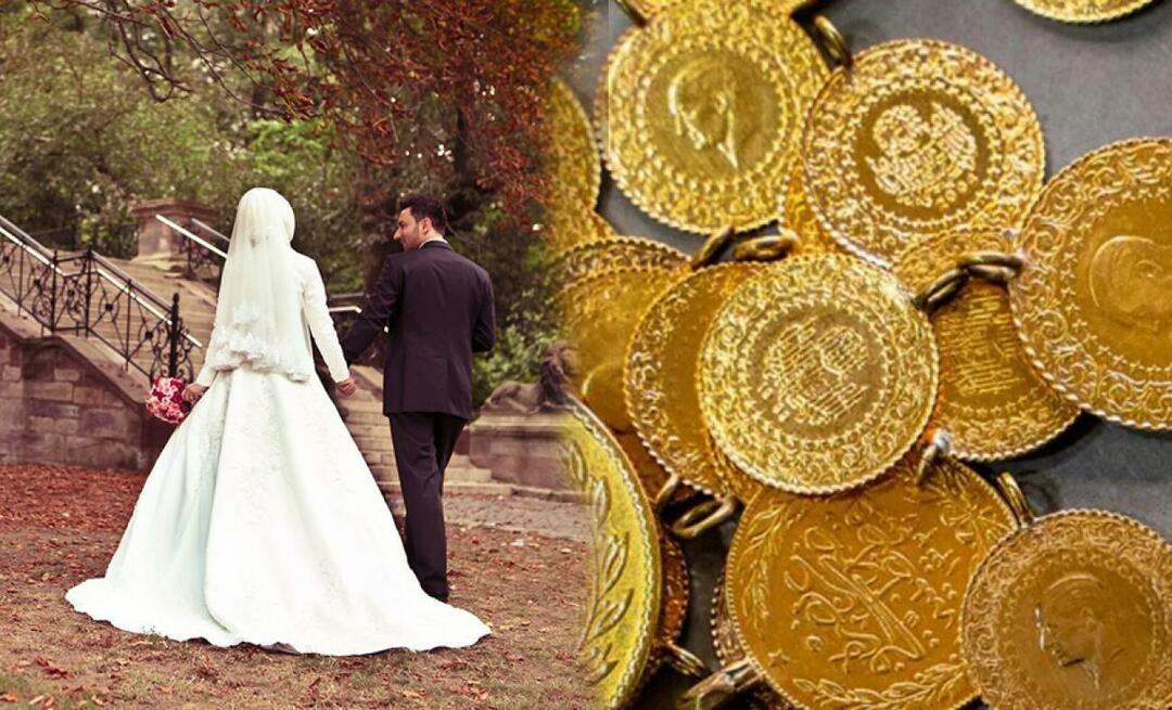 Wanneer wordt de aan de bruid beloofde bruidsschat betaald? Wordt mahr betaald als je getrouwd bent?