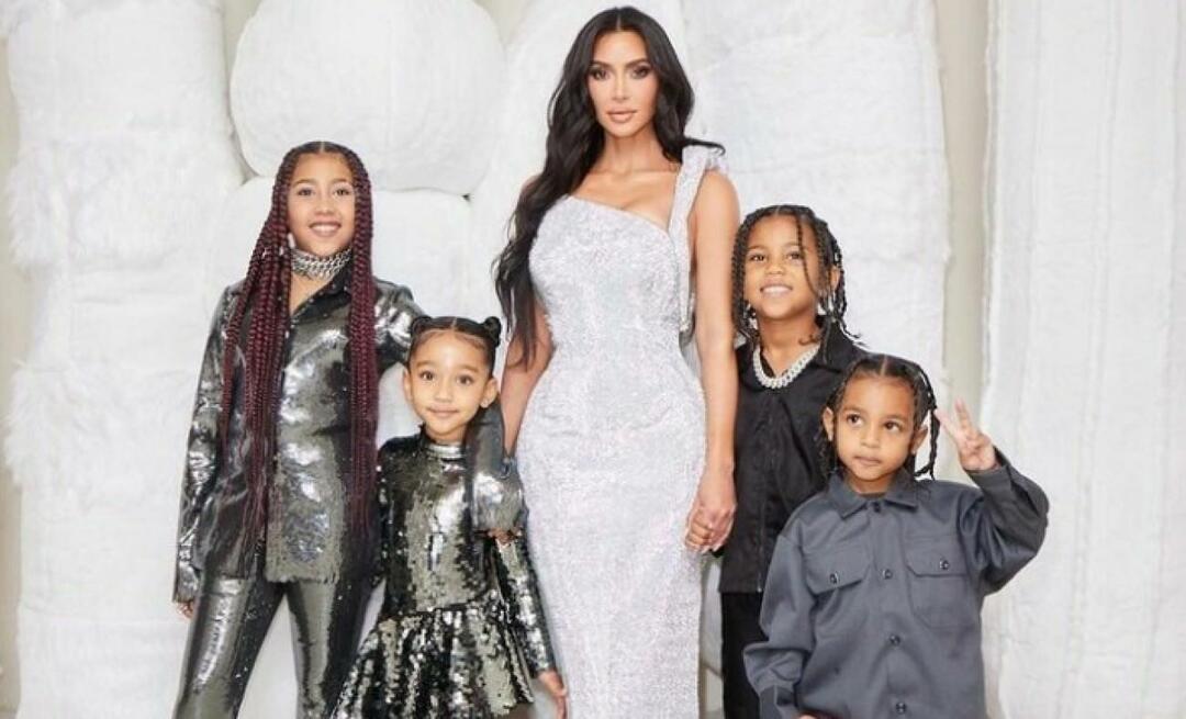 'Kindermishandeling' reactie op Kim Kardashian! Dochter van 9 werd baas