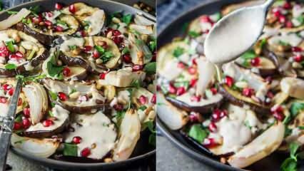 Wat kan ik koken met aubergine? Recept voor auberginesalade met tahini! Vingerprikkelende aubergineschotel