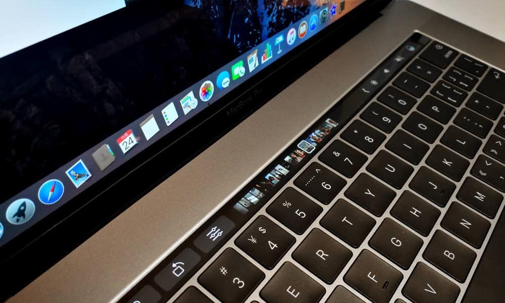 Mac-toetsenbord uitgelicht