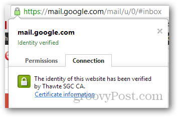 normale HTTPS (validatie van validatie van domeinorganisatie)