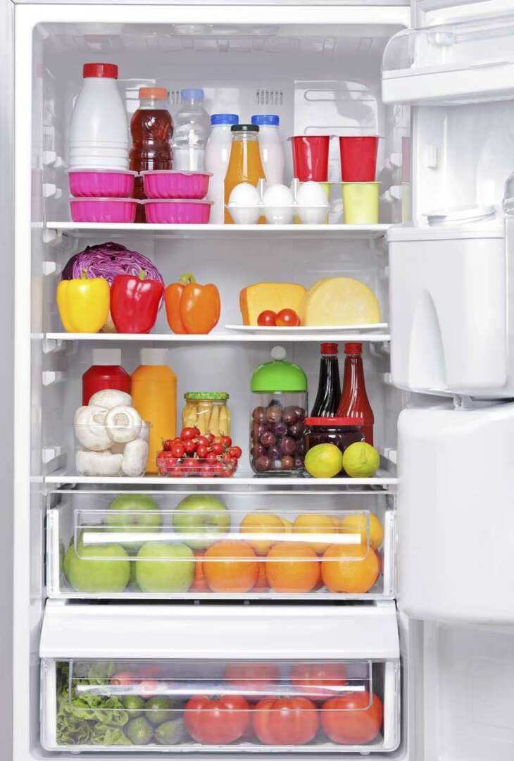 Welk voedsel wordt op welke plank van de koelkast geplaatst