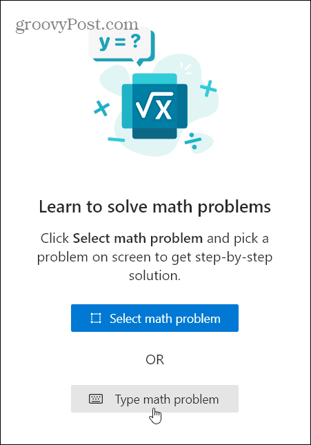 Typ Math Problem Edge