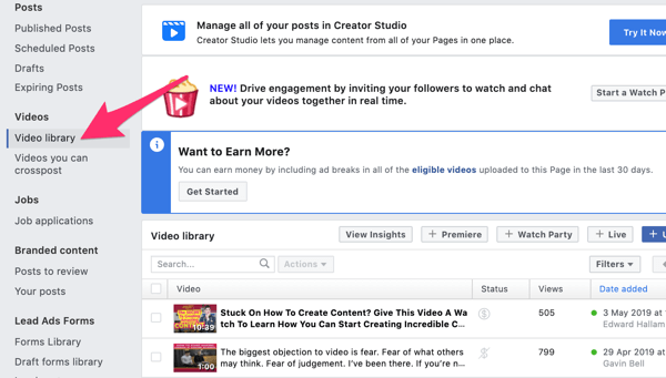 Gebruik Facebook-videoadvertenties om lokale klanten te bereiken, stap 5.