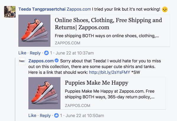 Zappos staat bekend om hun klantenservicecultuur.