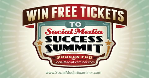 win een gratis ticket voor de succestop 2015 van sociale media