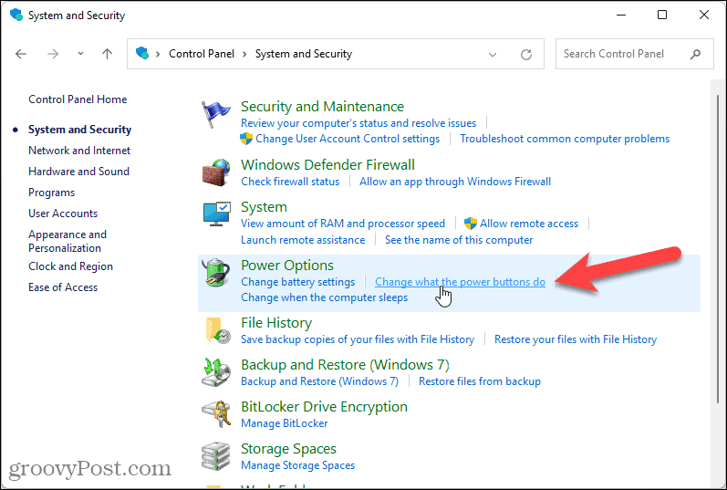 Wijzigen wat de aan / uit-knoppen doen in Windows 11