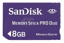 Dandisk geheugenkaart 8GB