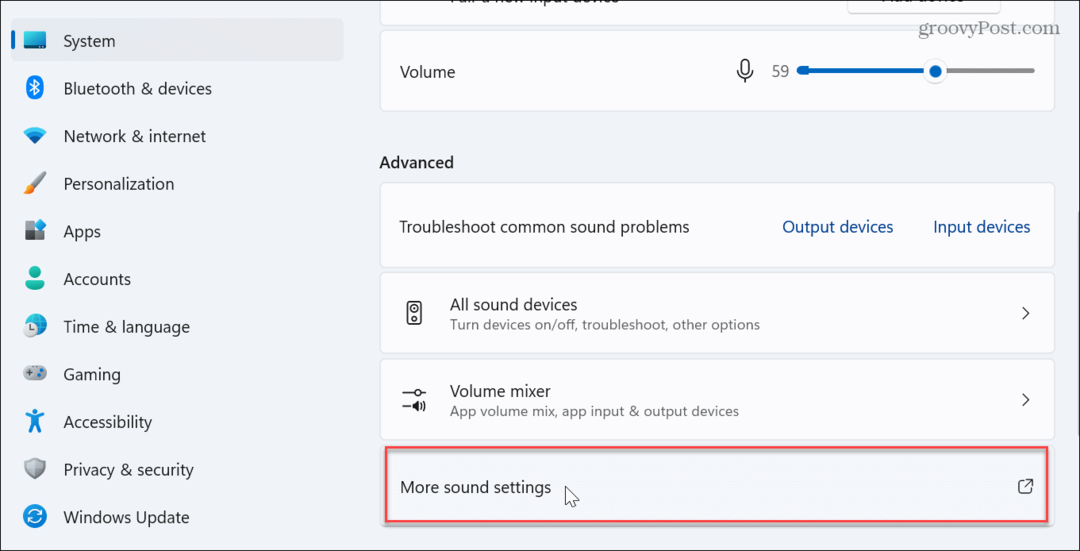 Hoe audio-instellingen op Windows 11 te resetten