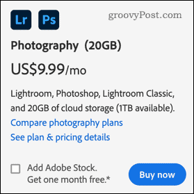 Prijzen voor Photoshop