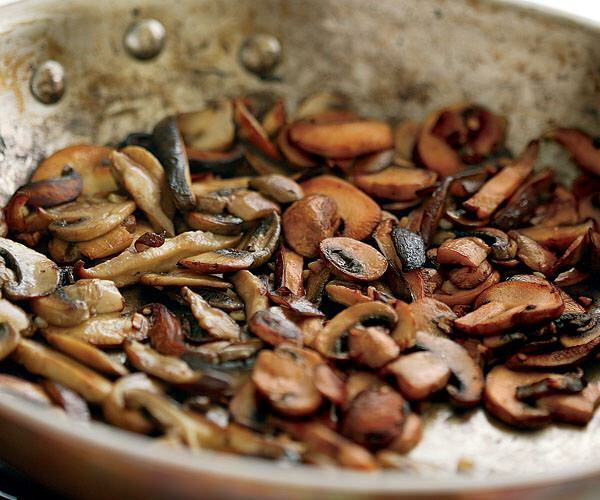 Mushroom Bak Recept