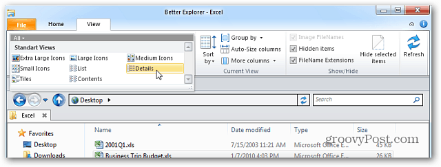 Download het Windows 8 Explorer Ribbon op Windows 7
