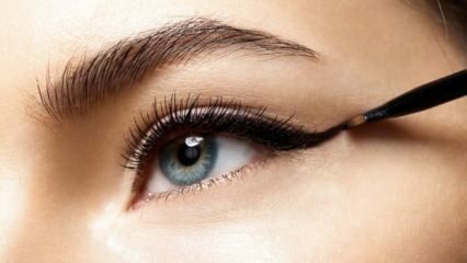 Wat zijn de eyeliner-trekmethoden?