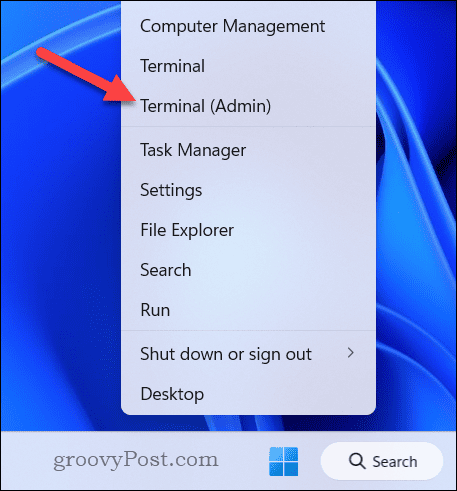 Open een nieuw terminalvenster op Windows 11