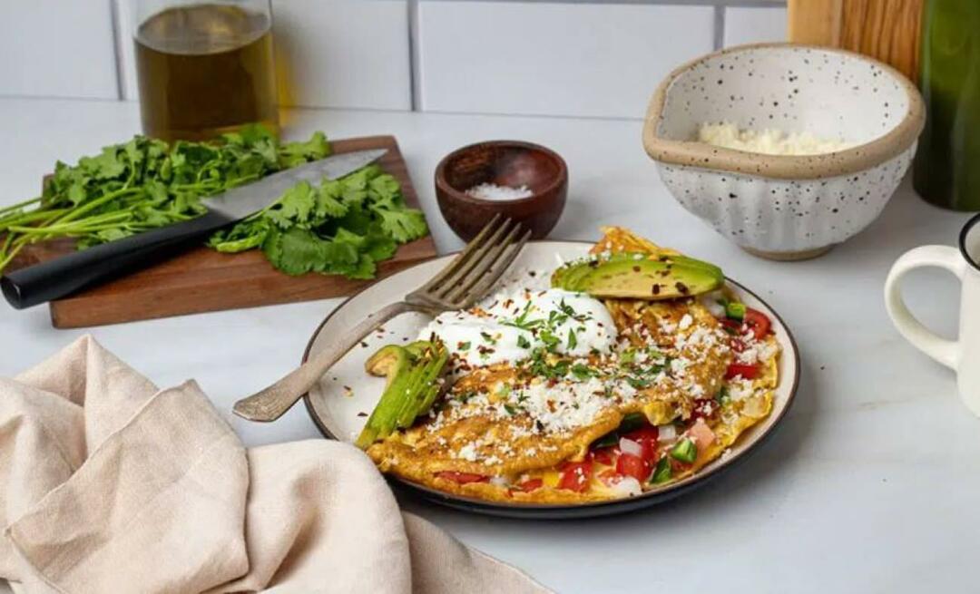 Mexicanen houden van deze smaak! Hoe maak je een Mexicaanse omelet?