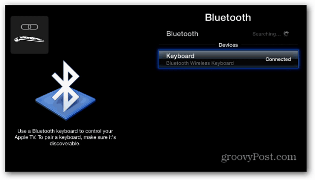 Hoe een Bluetooth-toetsenbord op Apple TV aan te sluiten