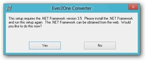 Installeer .NET