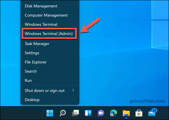 De Windows Terminal openen op Windows 11