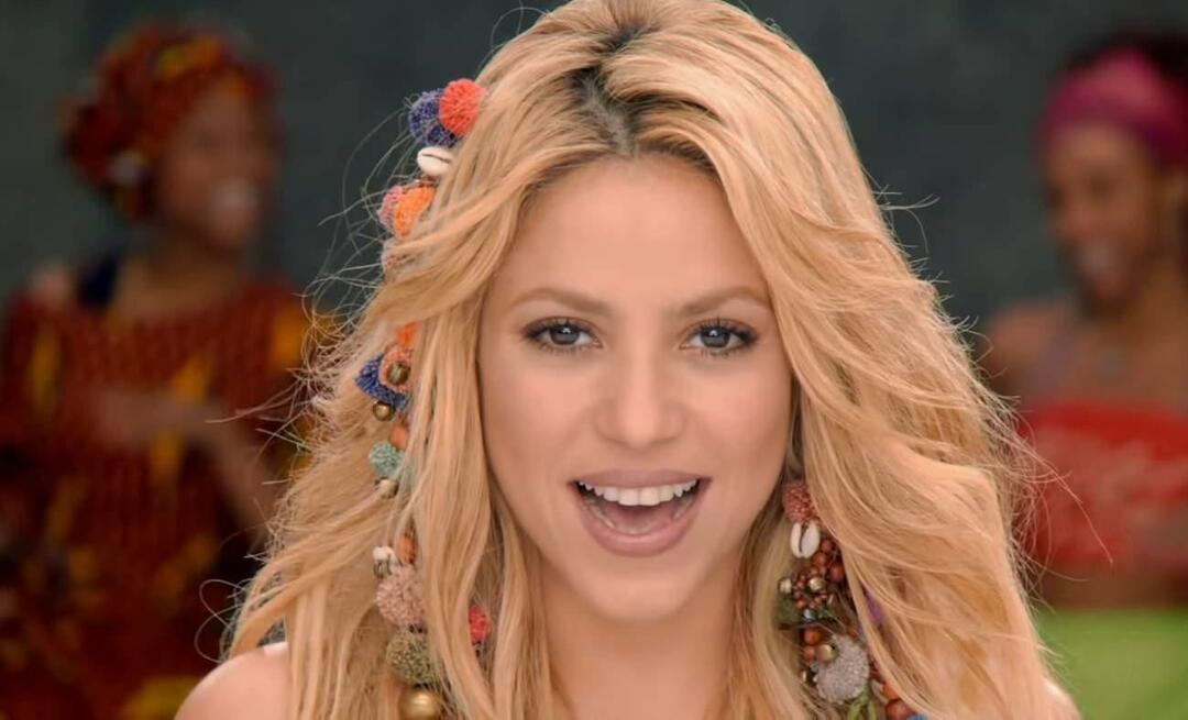 Evenement delen van Shakira! Gevierd door 'Afrika' te schrijven!