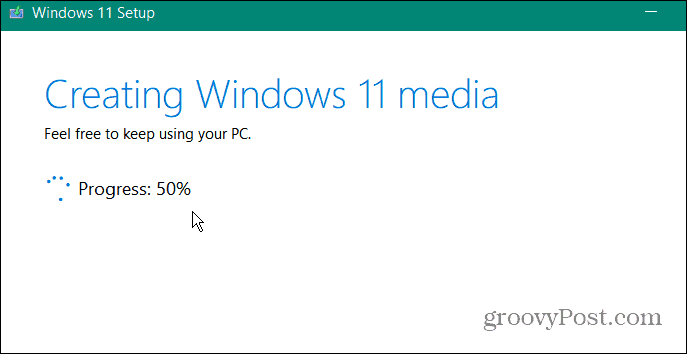 Windows 11-media maken