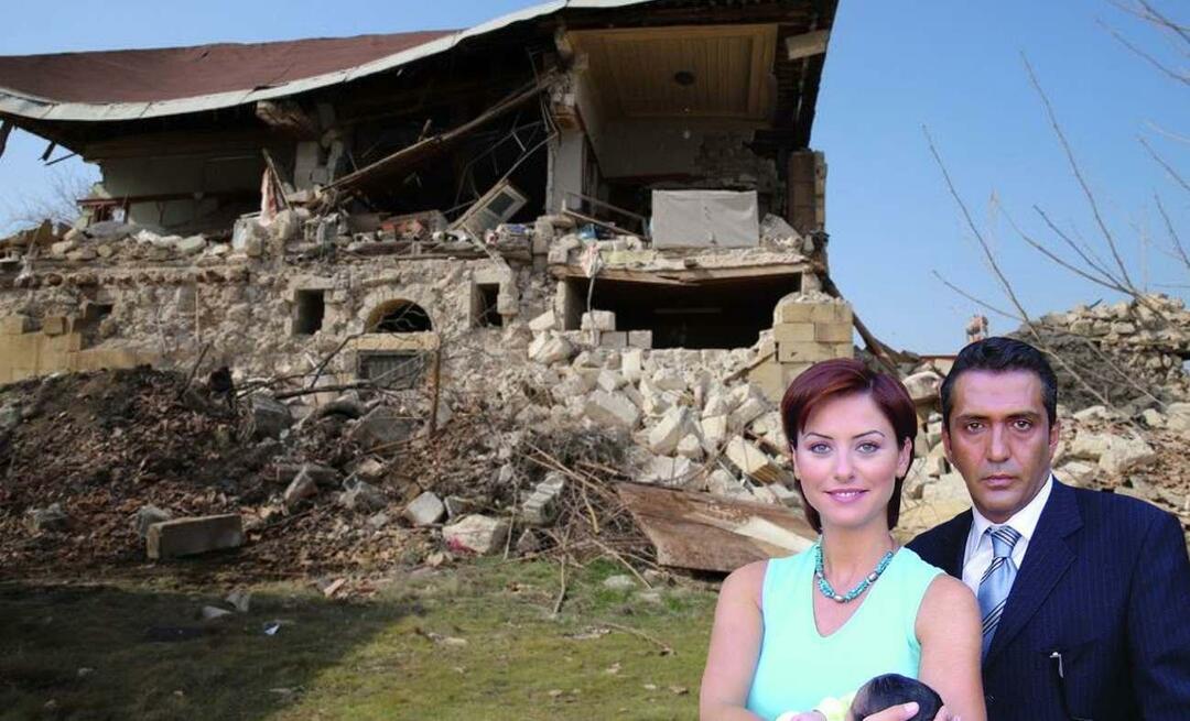 De serie 'Zerda' is opgenomen! Hurşit Ağa Mansion werd verwoest tijdens de aardbeving
