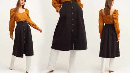 Hoe combineer je een rok? Combinaties van voorjaarsrokken die je op kantoor kunt dragen