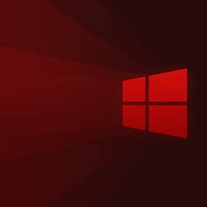 Windows 10-logo Rood