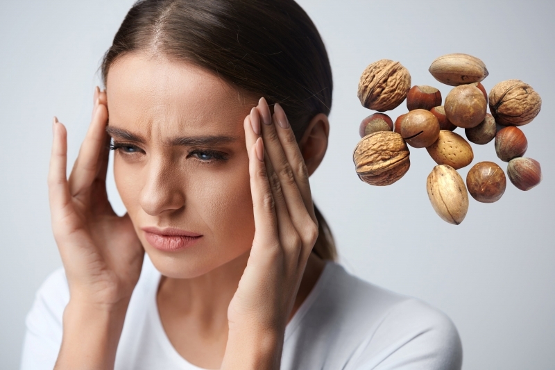 hoge cortisolspiegels veroorzaken vaak hoofdpijnstress, waarbij voedsel dat rijk is aan omega 3 kan worden geconsumeerd