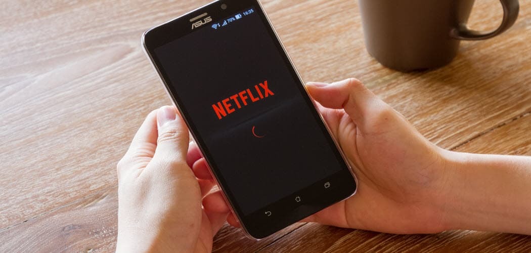 Beperk de hoeveelheid gegevens die Netflix gebruikt bij het bekijken vanaf uw telefoon