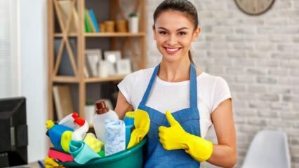 Hoe maak je huis gemakkelijk schoon? De kneepjes van het schoonmaken van het huis in de Ramadan