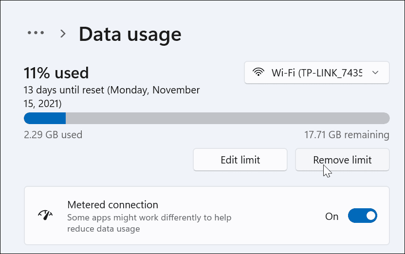 datagebruik monitoren