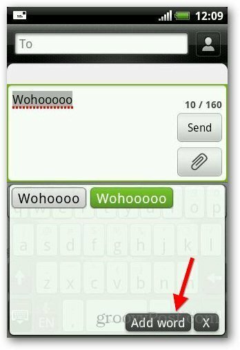 Woordenboek toevoegen Android 10