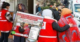 Een nieuwe doorbraak van de Turkse Rode Halve Maan: een speciale WhatsApp-lijn opgezet voor slachtoffers van aardbevingen