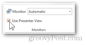 gebruik presentator weergave powerpoit 2013 2010 functie uitbreiden scherm projector monitor geavanceerd
